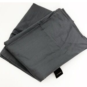 NEW YnM Duvet Cover for Weighted Blanket 60 in x 80 in Dark Grey Zippered